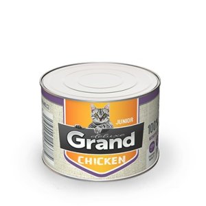 GRAND deluxe 100% Kuracie pre mačku Junior 180 g