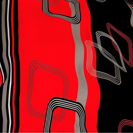 PROFIZOO Vankúš štandard č.6 70cm červeno-čierna (bav)