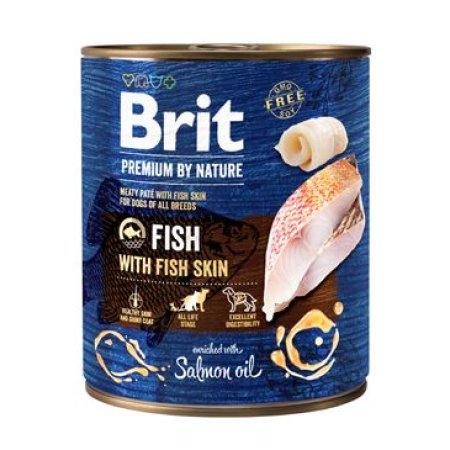 Brit Premium Dog by Nature konz Fish & Fish Skin 800g