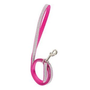 Vodítko mačka SHINY nylon ružové 1m Zolux