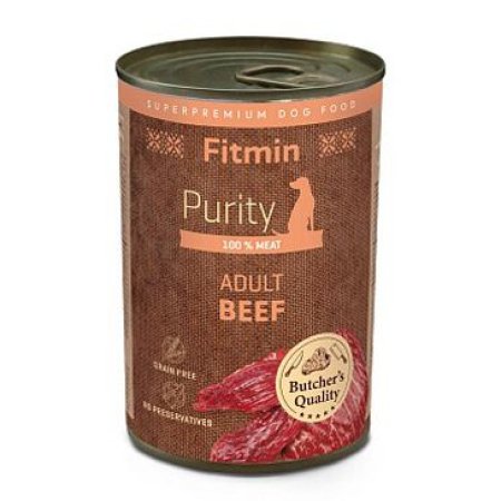 Fitmin dog Purity tin beef 400g
