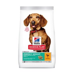 Hill’s Science Plan Perfect Weight pre malé dospelé psy s kuracím 6 kg