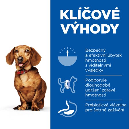 Hill’s Science Plan Perfect Weight pre malé dospelé psy s kuracím 6 kg