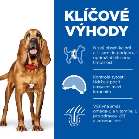 Hill’s Science Plan Light granule pre stredné staršie psy s kuracím 14 kg