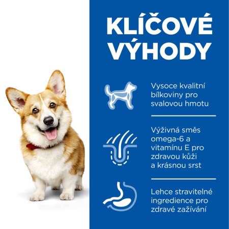 Hill’s Science Plan granule pre dospelých psov malých plemien s kuracím 6 kg