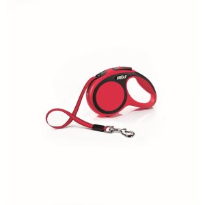 Vodítko Flexi Comfort XS opasok 3m/12kg červená