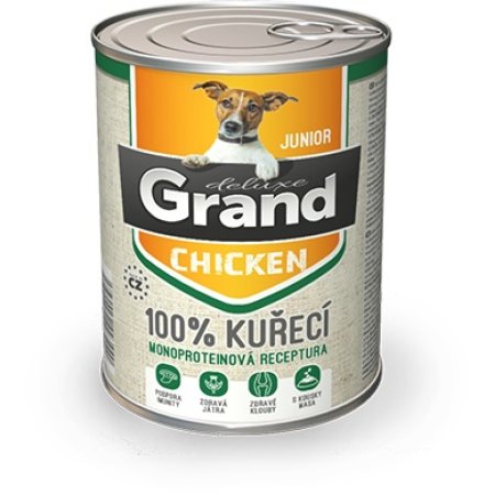 GRAND deluxe 100% Kuracie Junior 400 g