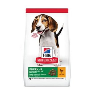 Hill’s Science Plan granule pre šteňatá stredných plemien s kuracím 14 kg