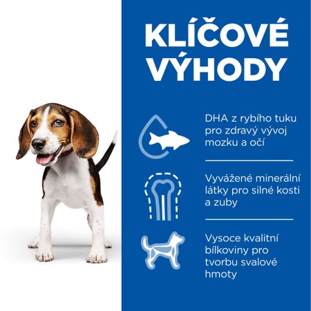 Hill’s Science Plan granule pre šteňatá stredných plemien s kuracím 14 kg