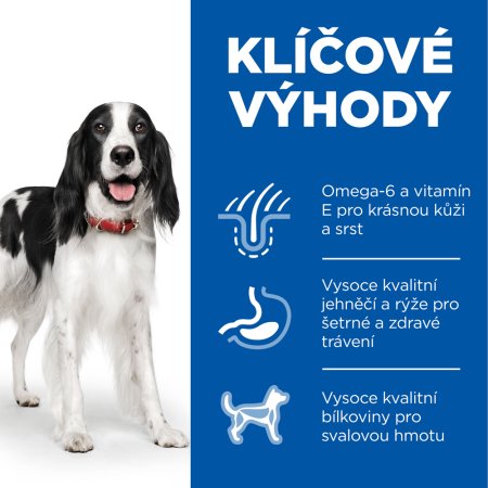 Hill’s Science Plan pre stredné dospelé psy s jahňacím a ryžou 14 kg