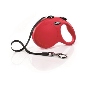 Vodítko Flexi New Classic L opasok 5m/50kg červená