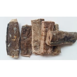 Plátky z tresčej kože plnené rybím mäsom 250g