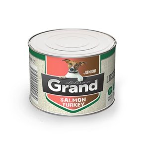 GRAND deluxe 100% Losos & Morka Junior 180 g