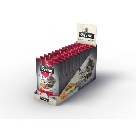 GRAND deluxe vrecko hovädzie mäso so zeleninou 100 g
