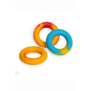 Hračka pes Kruh guma plávacie Vanilk. 11 cm SP