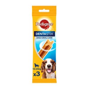 Pedigree pochoutka DentaStix MEDIUM 3 ks 77 g