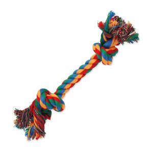 Uzol DOG FANTASY bavlnený farebný 2 knôty 25 cm