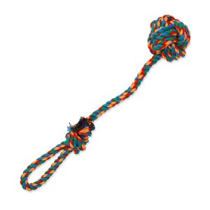 Preťahovadlo DOG FANTASY hádzacie farebné 35 cm