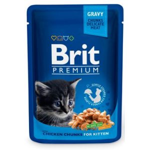 Brit Premium Kitten Chicken Chunks 100g