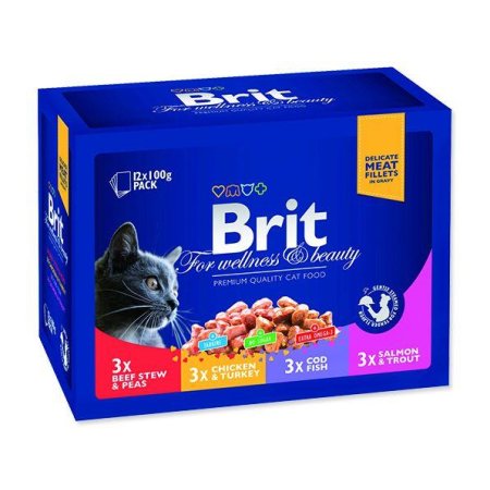 Brit Premium Cat Family Plate 12 x 100g