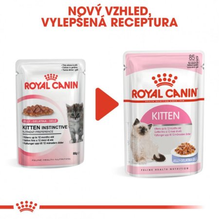 Royal Canin Kitten Instinctive in Jelly 12 x 85 g