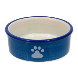 Miska MAGIC CAT keramická mačacia labka modrá 12,5 cm