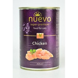 Nuevo mačka adult Kurča konz. 400g