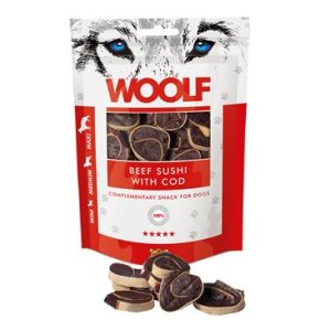 WOOLF pochúťka beef sushi with cod 100g