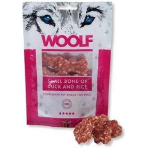 WOOLF pochúťka small bone of duck and rice 100g