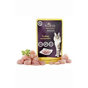 Nuevo mačka sensitive Morčacie monoproteín 85g