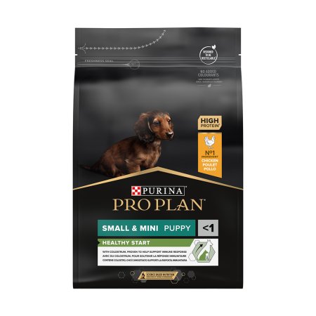 PRE PLAN Small & Mini Puppy Healthy Start granule pre šteňatá kura 3 kg