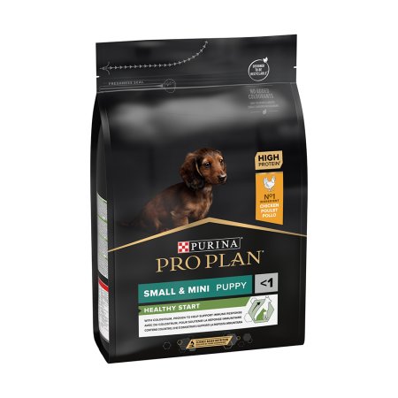 PRE PLAN Small & Mini Puppy Healthy Start granule pre šteňatá kura 3 kg