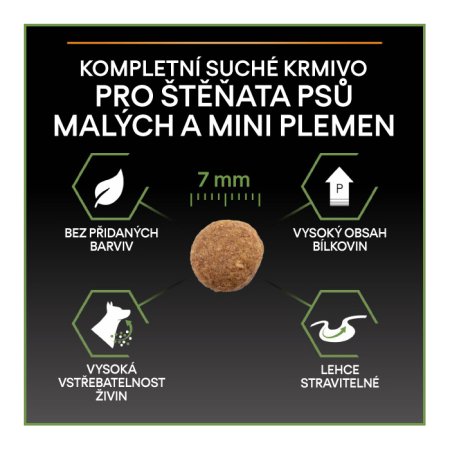 PRE PLAN Small & Mini Puppy Healthy Start granule pre šteňatá kura 3 kg