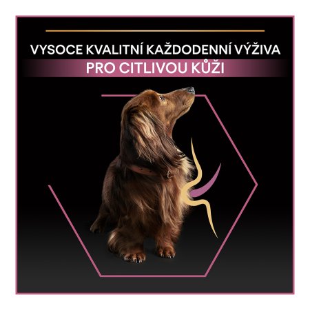 PRE PLAN Small & Mini Adult Sensitive Skin granule pre psov losos 3 kg