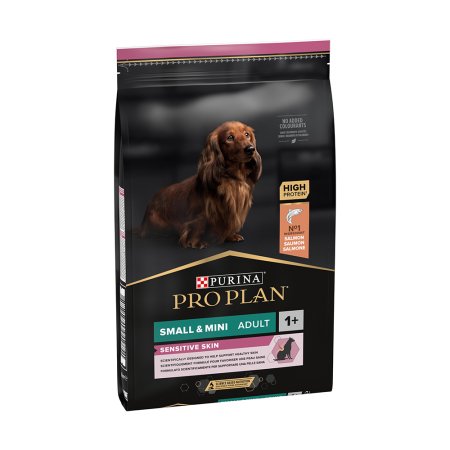 PRE PLAN Small & Mini Adult Sensitive Skin granule pre psov losos 7 kg