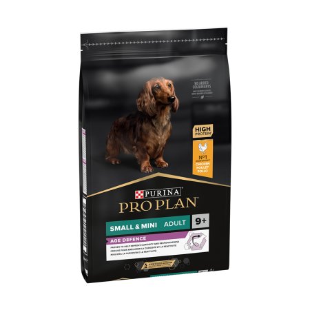 PRE PLAN Small & Mini Adult 9+ Age Defence granule pre psov kura 7 kg