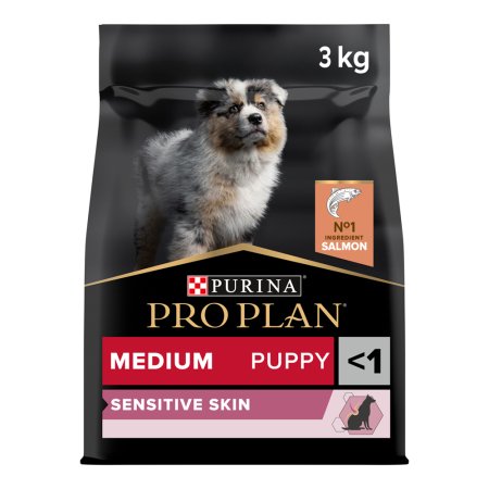 Pro Plan Medium Puppy Optiderma losos 3 kg