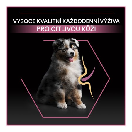 PRE PLAN Medium Puppy Sensitive Skin granule pre šteňatá losos 3 kg