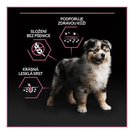 PRE PLAN Medium Puppy Sensitive Skin granule pre šteňatá losos 3 kg