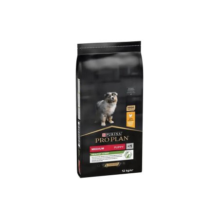 PRE PLAN Medium Puppy Healthy Start granule pre psov kura 12 kg + 2 kg