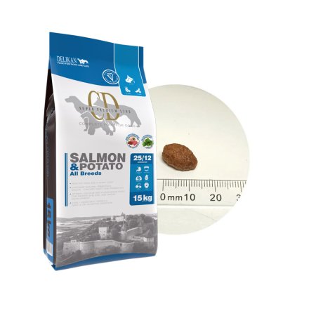 DELIKAN CD Salmon and potato 15 kg