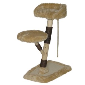 PROFIZOO Škrabadlo Robin 100cm béžová dlhý vlas