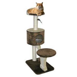 PROFIZOO Škrabadlo Rimini 107cm svetlo hnedá