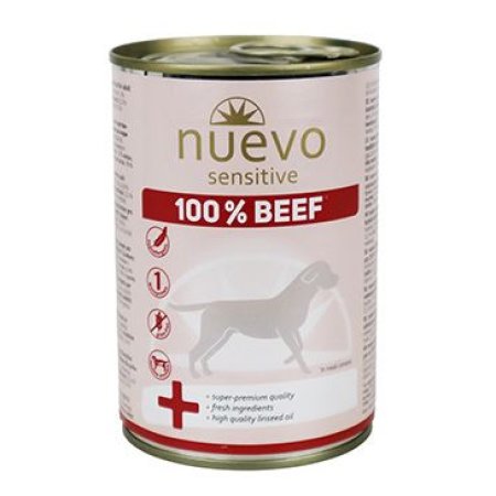 Nuevo pes Sensitive Hovädzie Monoproteín konz. 400g