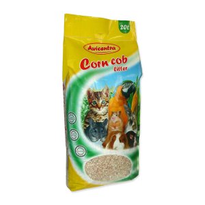 Podstielka AVICENTRA kukuričná jemná 20l/6 kg