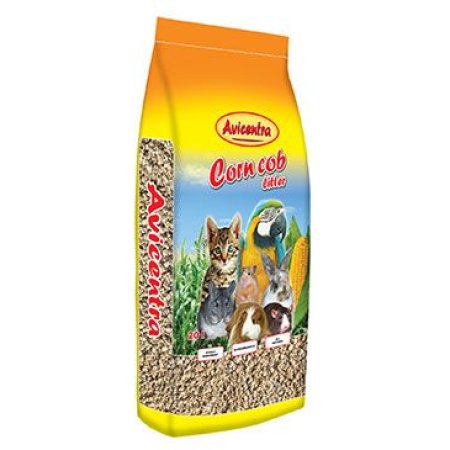 Podstielka AVICENTRA kukuričná jemná 20l/6 kg