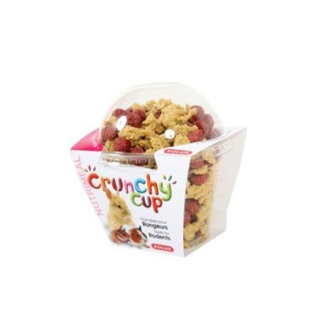 Pochutka CRUNCHYCUP mrkva/repa pre hlodavce 130g Zolux