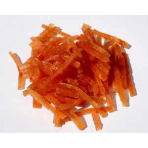 Prúžky kuracie s kúskami lososa - mini 100g