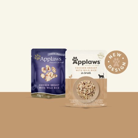 Applaws vrecko Cat 70g kuracie prsia a divoká ryža