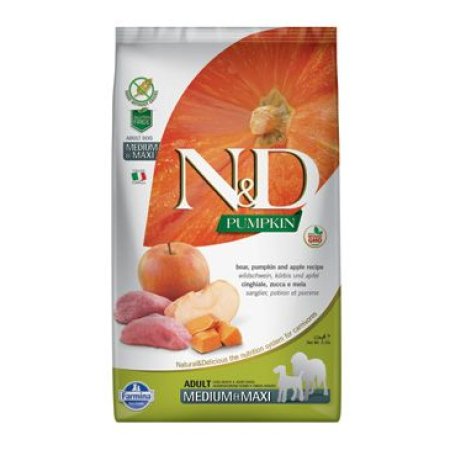 N&D Pumpkin Adult M/L Boar & Apple 2,5kg